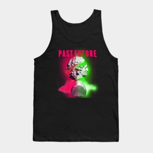 Janus Mythology Vaporwave Pink and Green 2 Tank Top